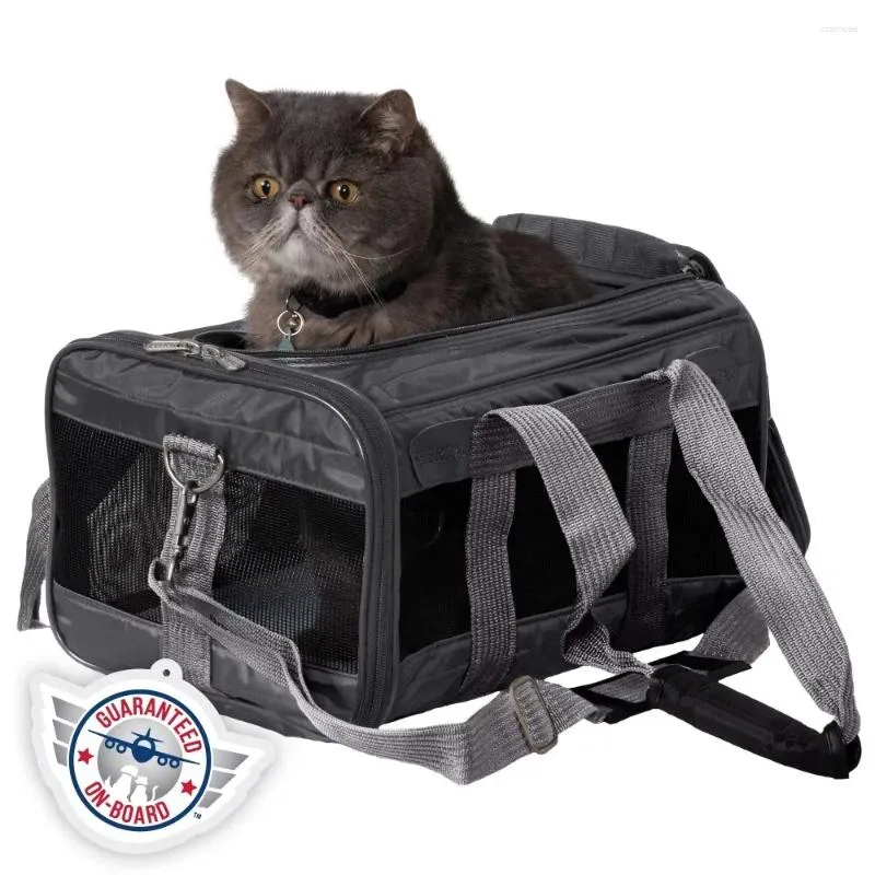 Transportadores de gatos originais de luxo para viagens de animais de estimação aprovados pelas companhias aéreas para criar acessórios para cães para animais de estimação