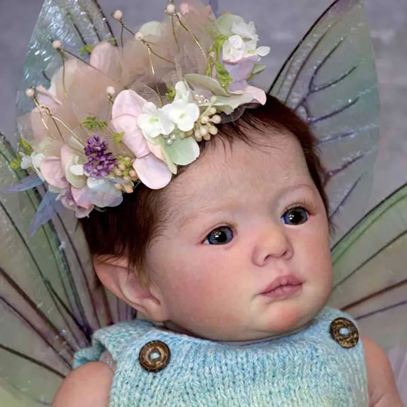 Clover Fairy Elf Reborn Baby Fairy Kit In Mini Reborn Doll Kit