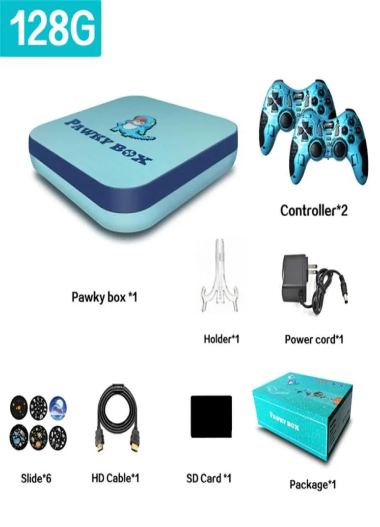 Pawky Box Game Console Nostalgic host for PS1DCNaomi 40000 Games WiFi Mini TV Kid Retro 4K Video Game Player9208932