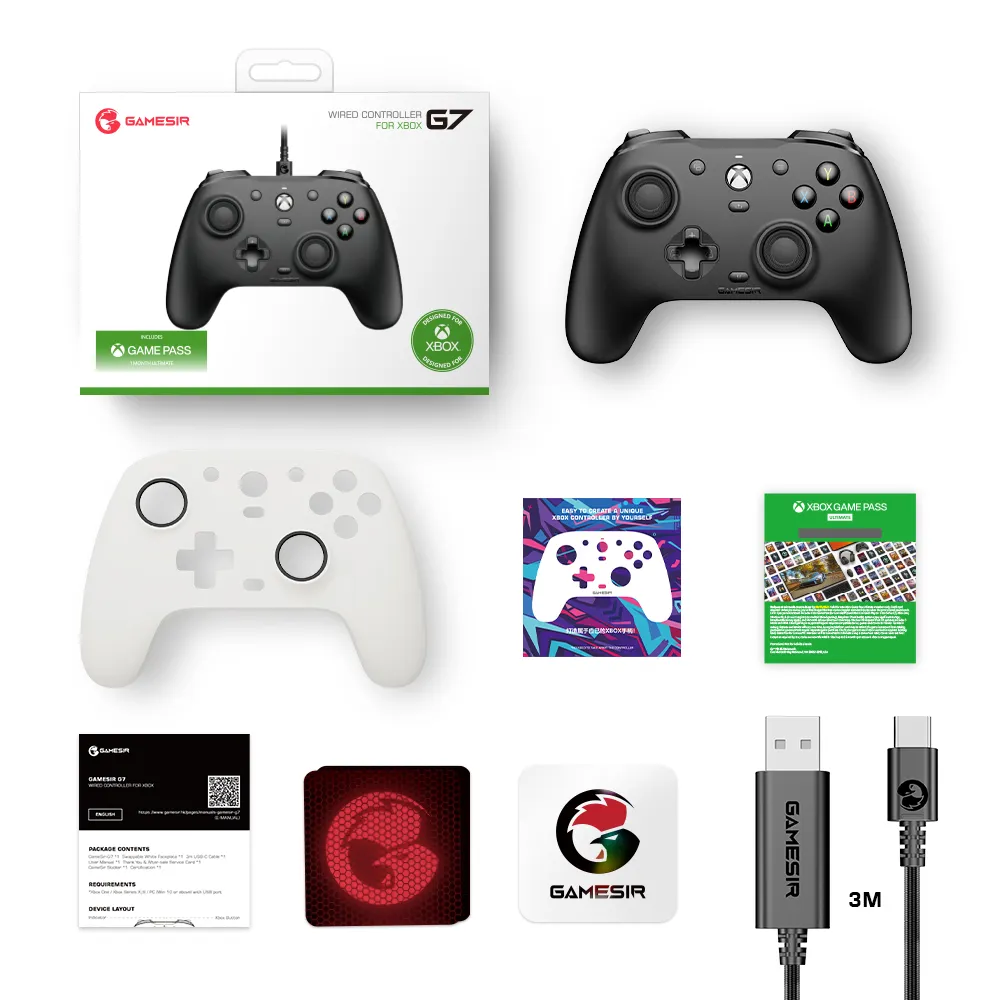 GameSir G7 SE Wired gamepad with Hall Effect Joystick for Xbox 