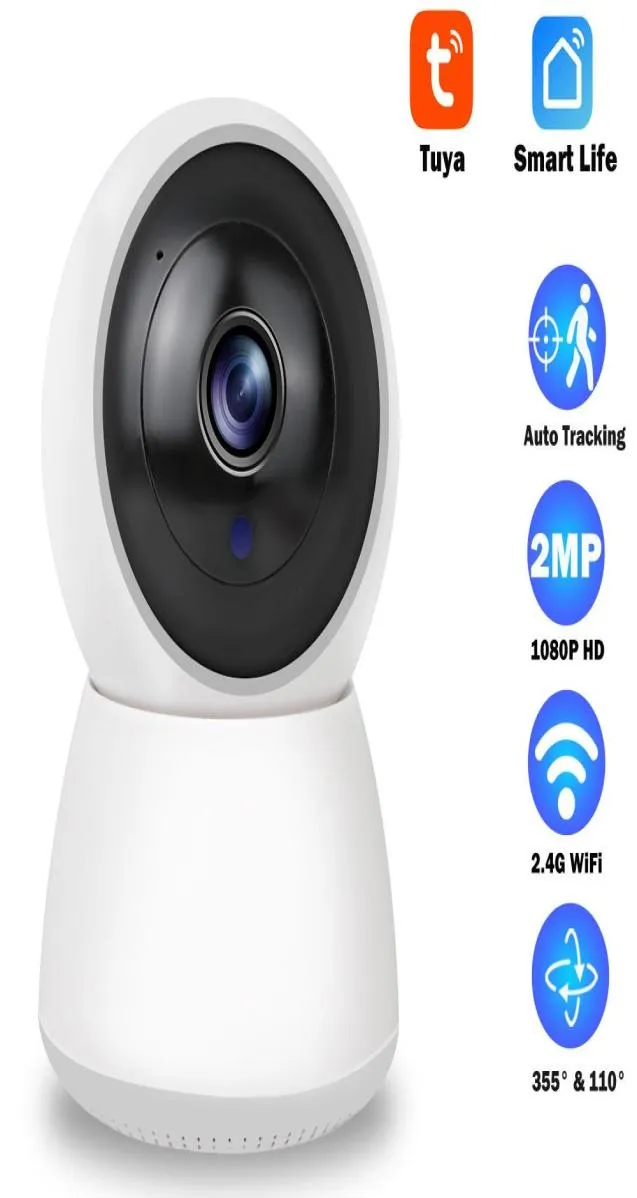 Mini 1080P HD IP-Kamera, Heimsicherheitskamera, automatische Verfolgung, unterstützt Google Home und Amazon Alexa für die Haussicherheit, Babyüberwachung3351918