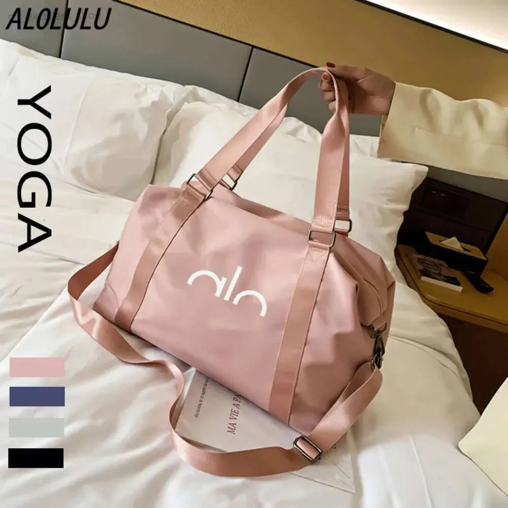 Duffel Bag Lululemon Yoga Bag Lululemmon Bag AL0LULU With Logo Gym Bag  Portable Yoga Bag
