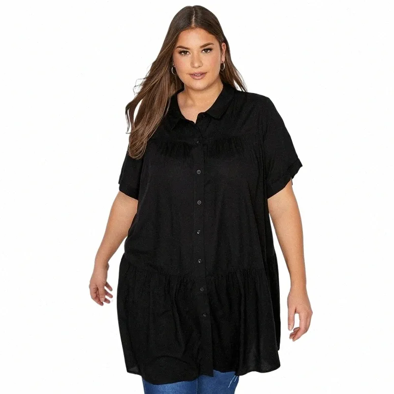women's plus size smock tops