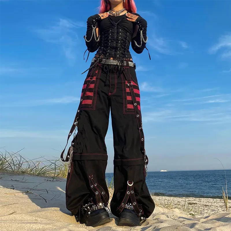 パンツ [BADBLOOD] 25SS Squad Curved Cargo Pants MUSINSA | BADBLOOD Squad Curved Cargo Pants - White