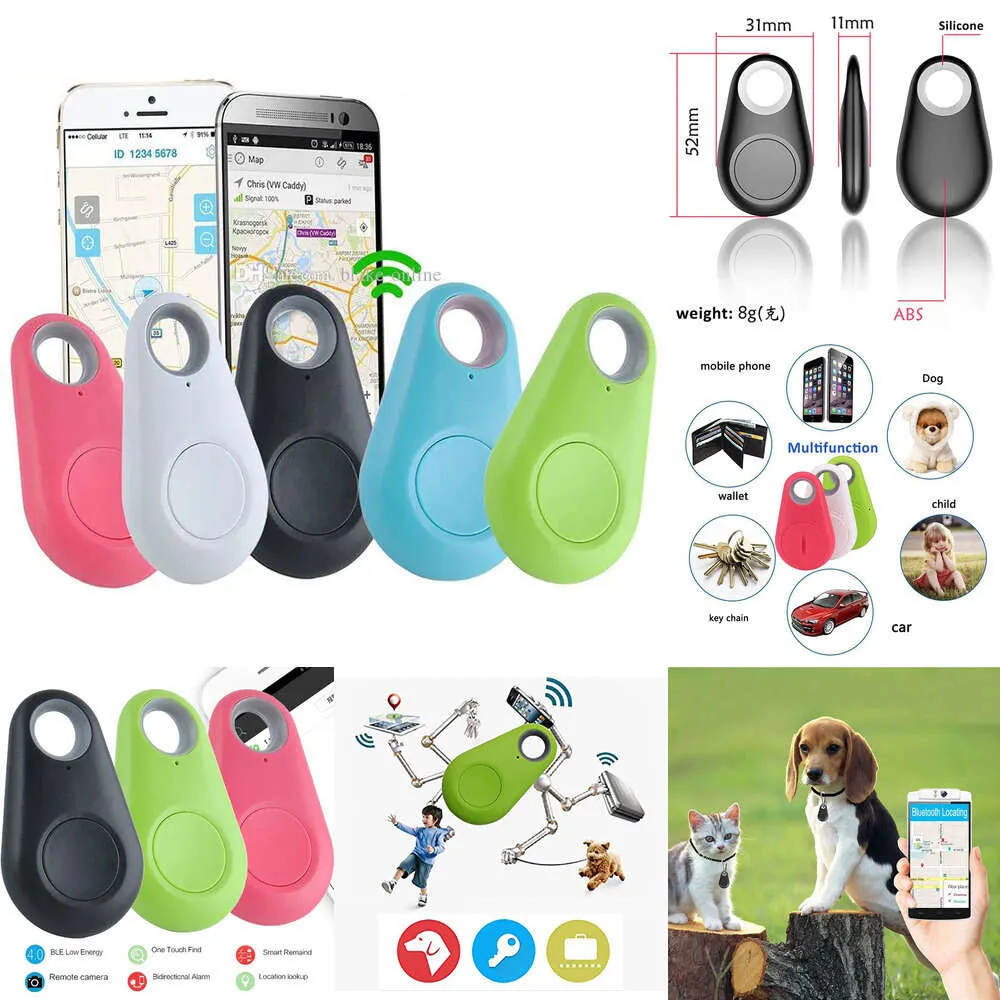 Smart Wireless Bluetooth Tracker Key Finder Pets Pets GPS Locator Anti-Lost Alarm For Car Mobile Telefon Wallet Kids