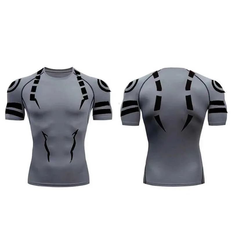 Men's T-Shirts Customized link Vip compressed shirt mens gym exercise fitness underwear short sleeved quick drying sports T-shirt top J240330