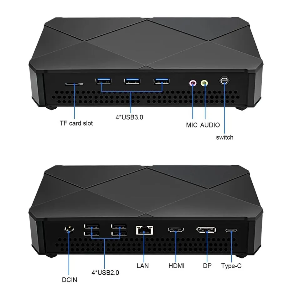 DHgate.com:Mini PC Gaming Desktop Ryzen9 5900HX with Cooling Fan, DDR4 ...
