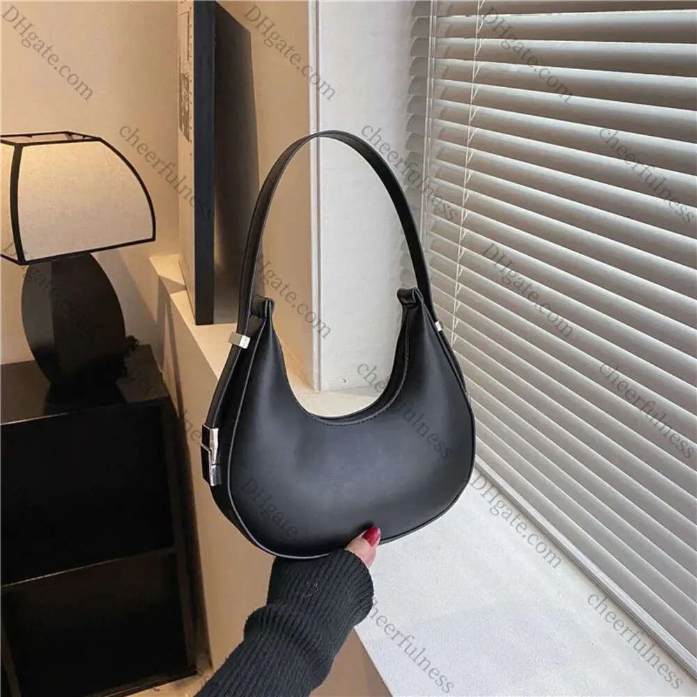 Sac de luxe en forme de croissant pour femmes, sac à aisselles en cuir Pu, sac à bandoulière de Style à la mode, sac sous les bras de styliste pour filles