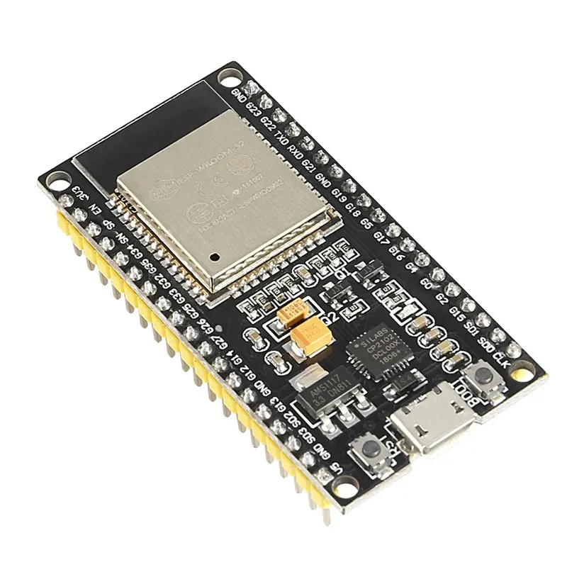 2024 1 шт. макетная плата ESP32 Wi-Fi + Bluetooth со сверхнизким энергопотреблением, двухъядерный ESP-32S ESP32-WROOM-32D ESP32-WROOM-32U ESP 32