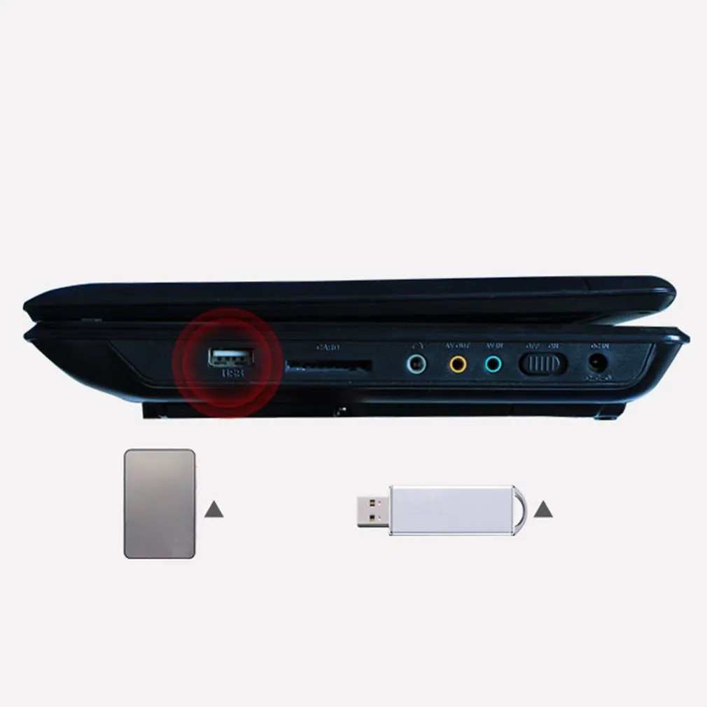 【激安通販 オンラインショップ】日用品 HD 7.8 DHgate.com:Portable Home USB with Player DVD Car & その他