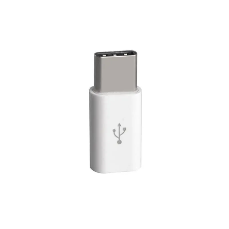 Micro Usb Compac Mini Portable USB 3.1 Micro USB to USB-C Type-C Data Adapter Converter ...