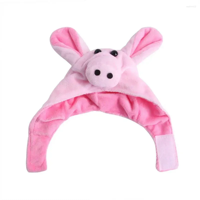 Abbigliamento per cani Accessorio per cappello da pet regolabile Accessorio peluche comodo copricapo inverno calda per gatti per cani di piccola taglia