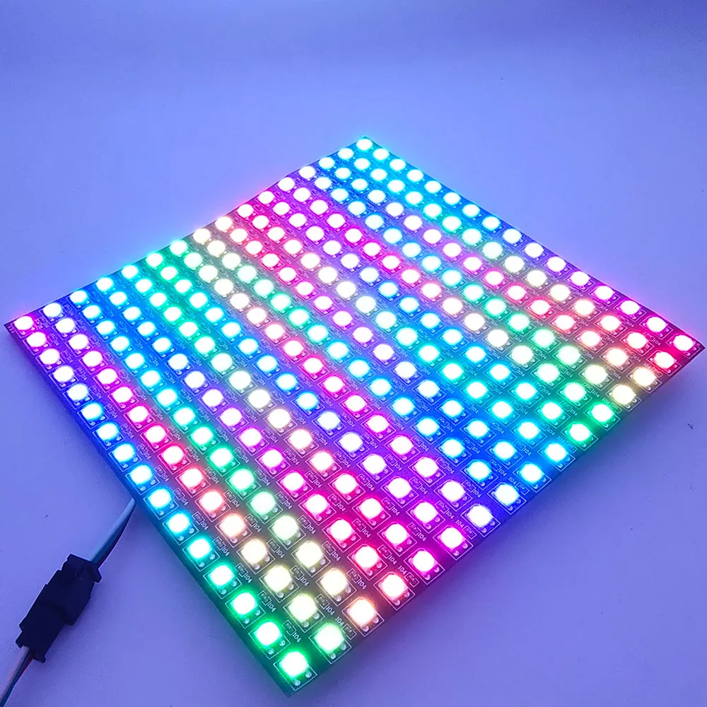 WS2812B Individually Addressable Digital Flexible led panel with RGB ...