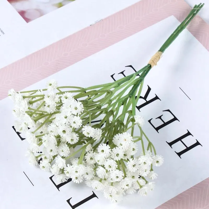 Fleurs décoratives 23CM 1 paquet artificiel plein d'étoiles fausse décoration florale en plastique mariage anniversaire maison jardin