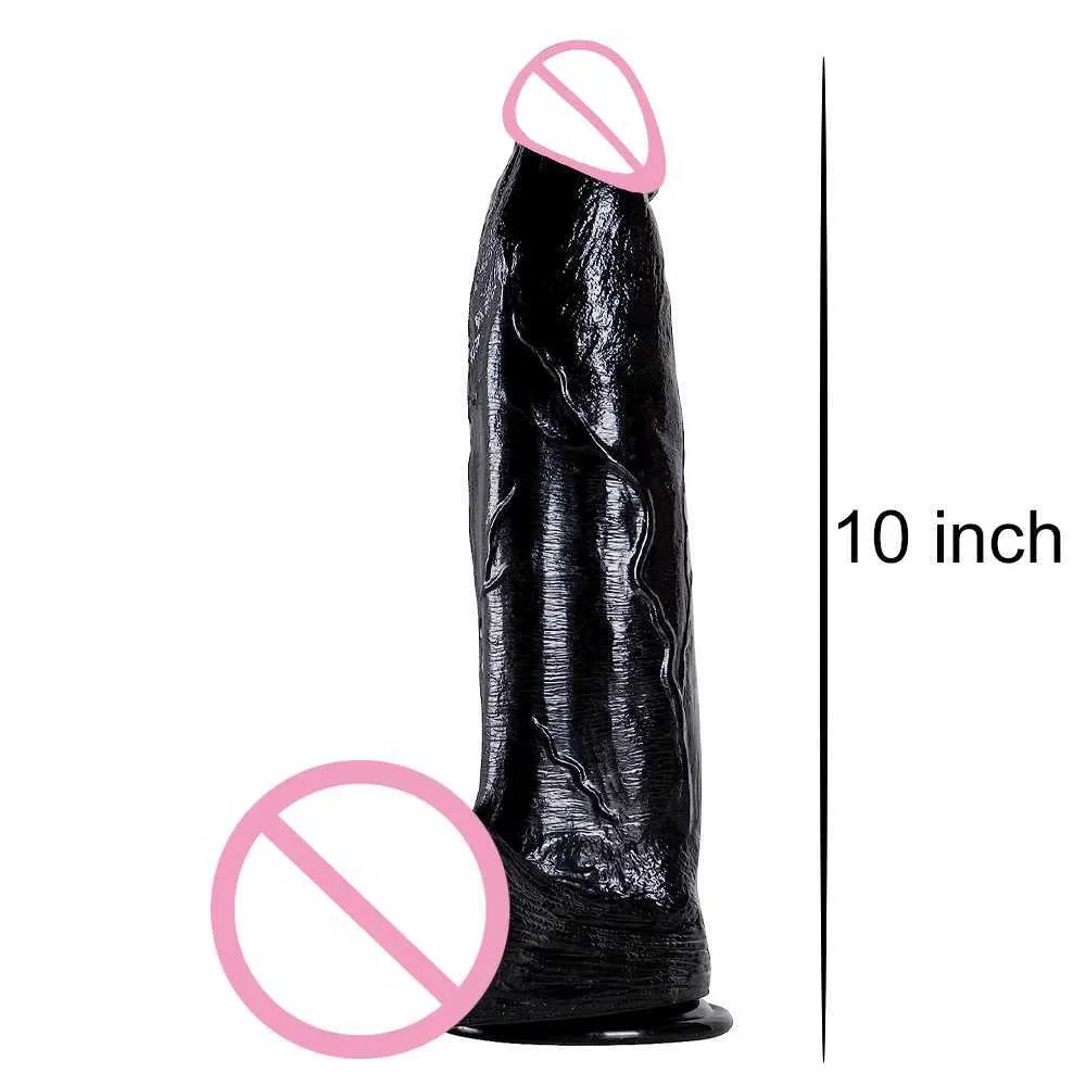 Nxy dildos dongs 2 9 tum diameter enorm tjock dildo 10 realistiska livliknande penismonster med sugskopp sexleksaker för kvinnor män 240330