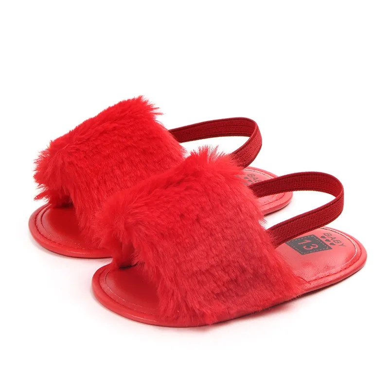 Infant red sandals best sale