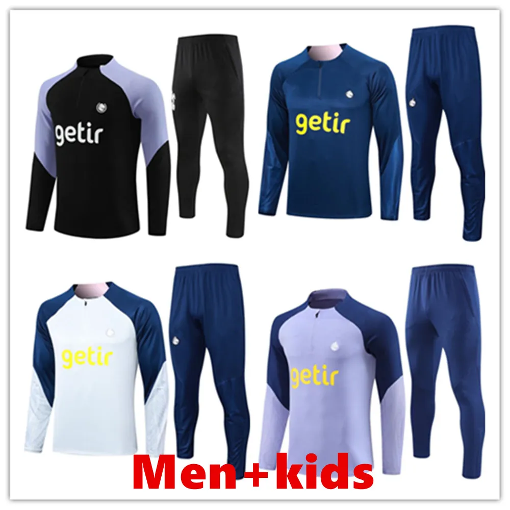 2024 New Hot Spurs TracksuitS Soccer SET Training suit 24 25 Short sleeve Long sleeve KANE football tracksuit jacket chandal futbol adult and kids suit