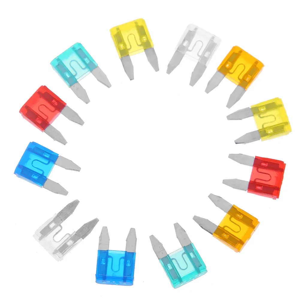 120 / 60pcs Auto Car Truck Mini voiture FUSE Automotive Type de lame Micro Fuse 5A 10A 15A 20A 25A 30A Kit de set mixte