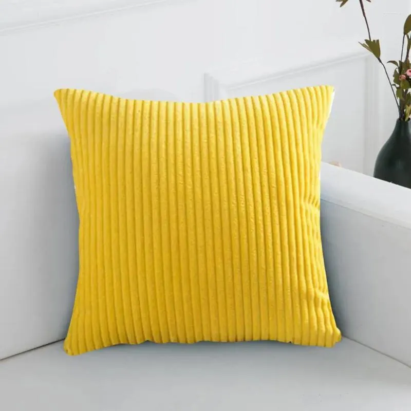 Pillow Easy To Insert Pillowcase Throw Plush Sofa Cover Stylish Washable Durable Decorative For Home Bedroom