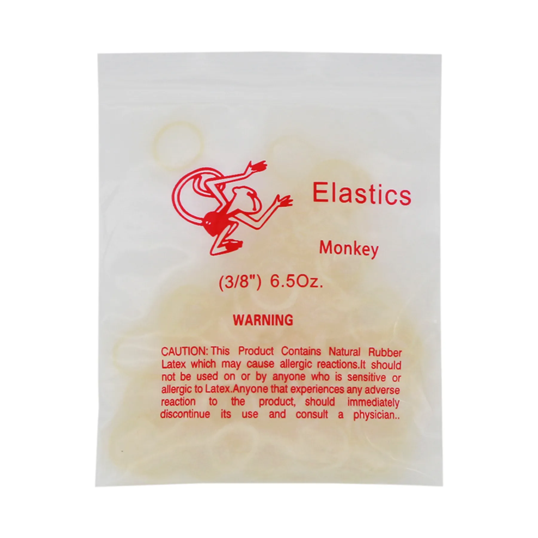 10Bags/Dental Orthodontic Elastics Latex Rubber Bands Use For Brackets Braces 3/8'' Monkey 6.5OZ