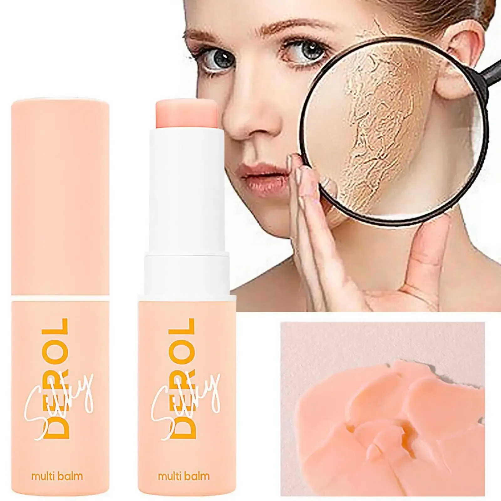 Derol Moisturizing Balm Stick Face Cream Unisex Hydrating Anti