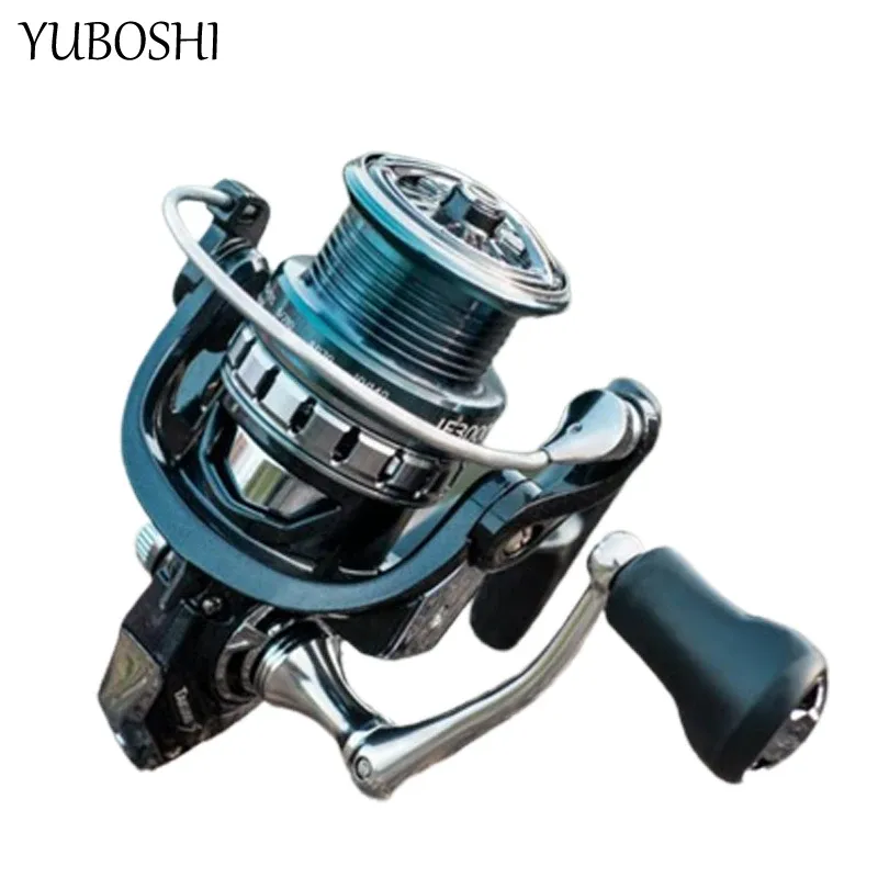 Reels YUBOSHI Newest Waterproof 5.2:1 Gear Ratio Fishing Wheel Saltwater/Freshwater Trout Fine Spinning Fishing Reel