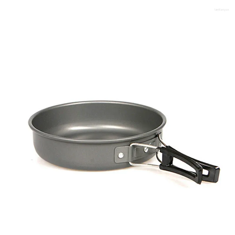 Kookgerei Sets Camping Kit Outdoor Aluminium Kookset Waterkoker Pan Pot Reizen Wandelen Picknick Serviesuitrusting