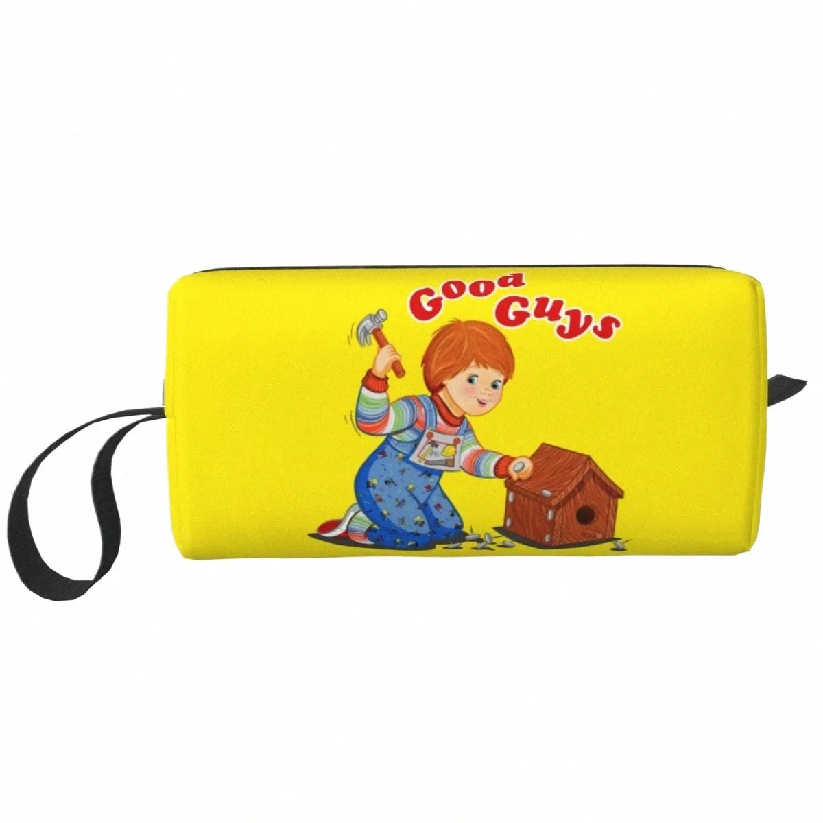 Good Guys Carpenter Travel Toiletry Bag Mulheres Carto Child's Play Chucky Boneca Maquiagem Organizador de Cosméticos Armazenamento de Beleza Dopp Kit O75G #