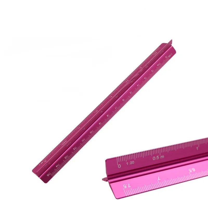 DHgate.com:Triangular Architect Scale Ruler for Drafting, 15cm Aluminum ...