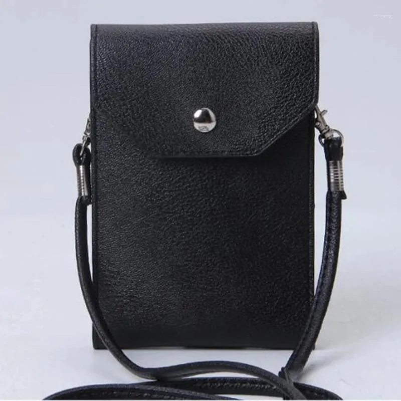 Sac femme cuir Mini sacs à bandoulière pochette pour téléphone Portable messager Portable sacs à main décontractés