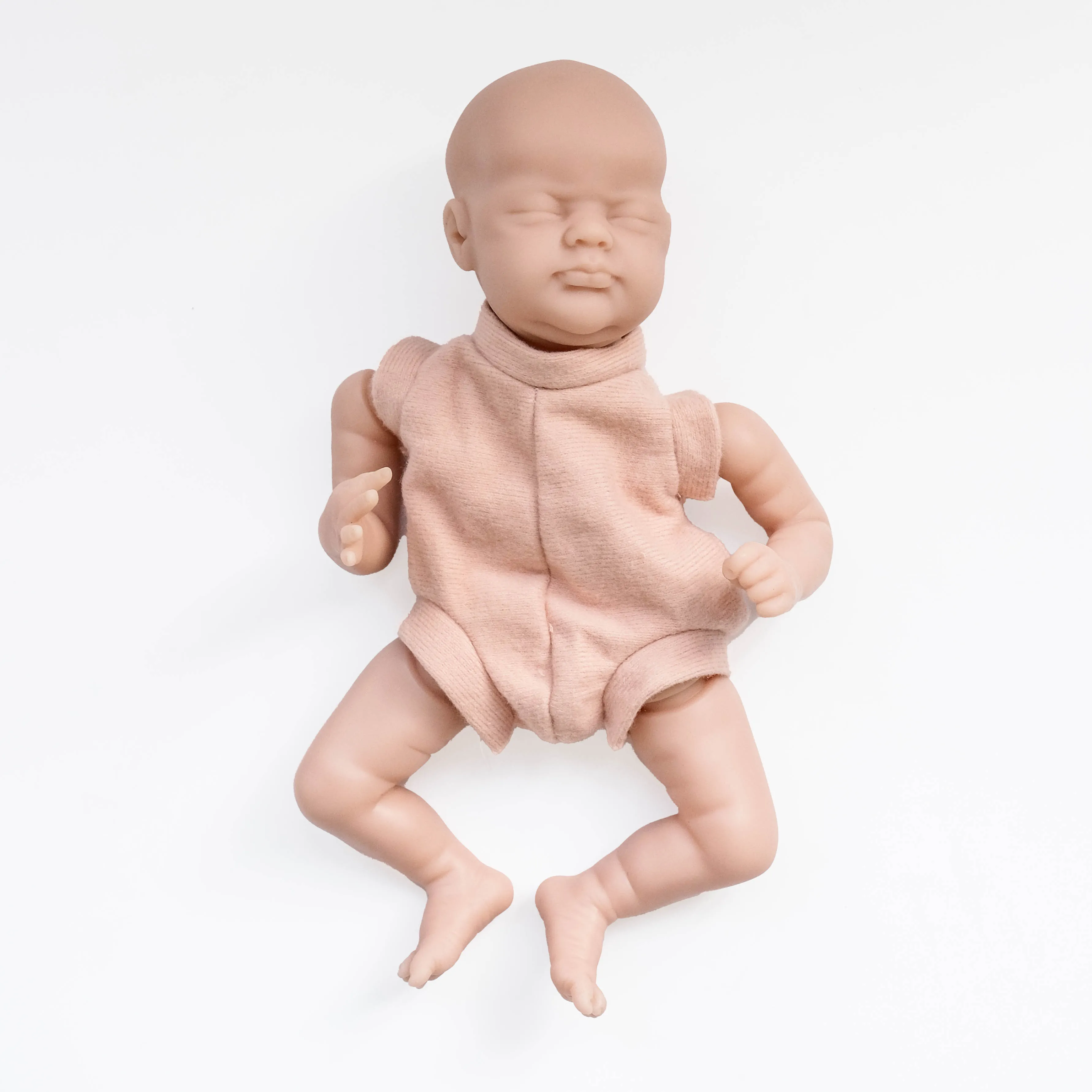 9 polegadas de tamanho mini renascido kit de boneca de bebê mouse sem pintura peças de boneca em branco não pintadas