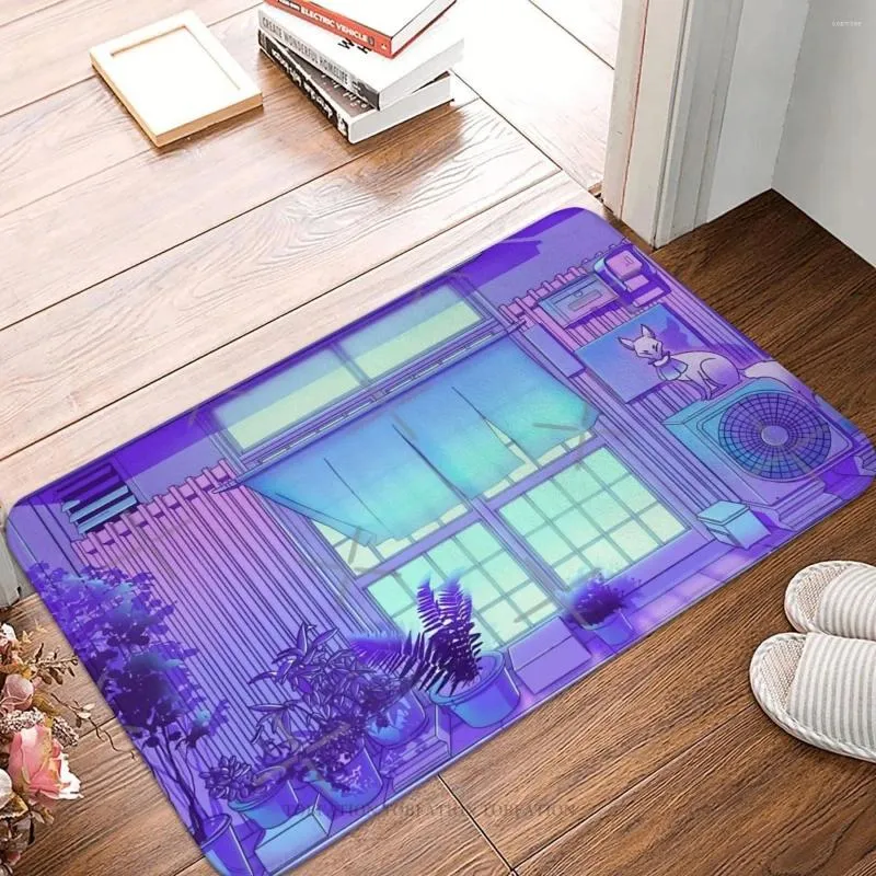 Mattor Tokyo Kitchen Non-Slip Mattor Inari Night Bedroom Mat Entrance Door Doormat Home Decor Rug