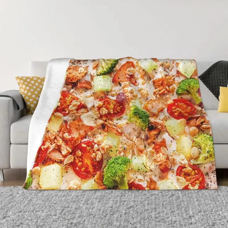 Decken Tortilla Pizza Deckenbezug Samt Lustiges Essen Superweicher Überwurf für Schlafzimmer Sofa Tagesdecke