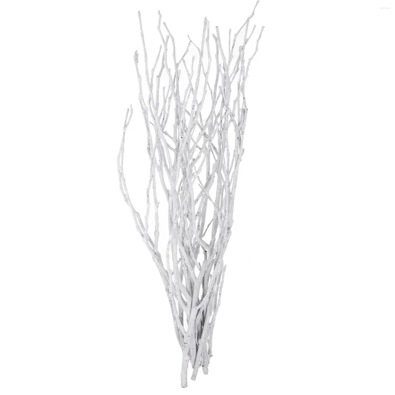 Fleurs décoratives 10 pièces 50 Cm brindilles séchées Branches pour décoration arbre bois artificiel