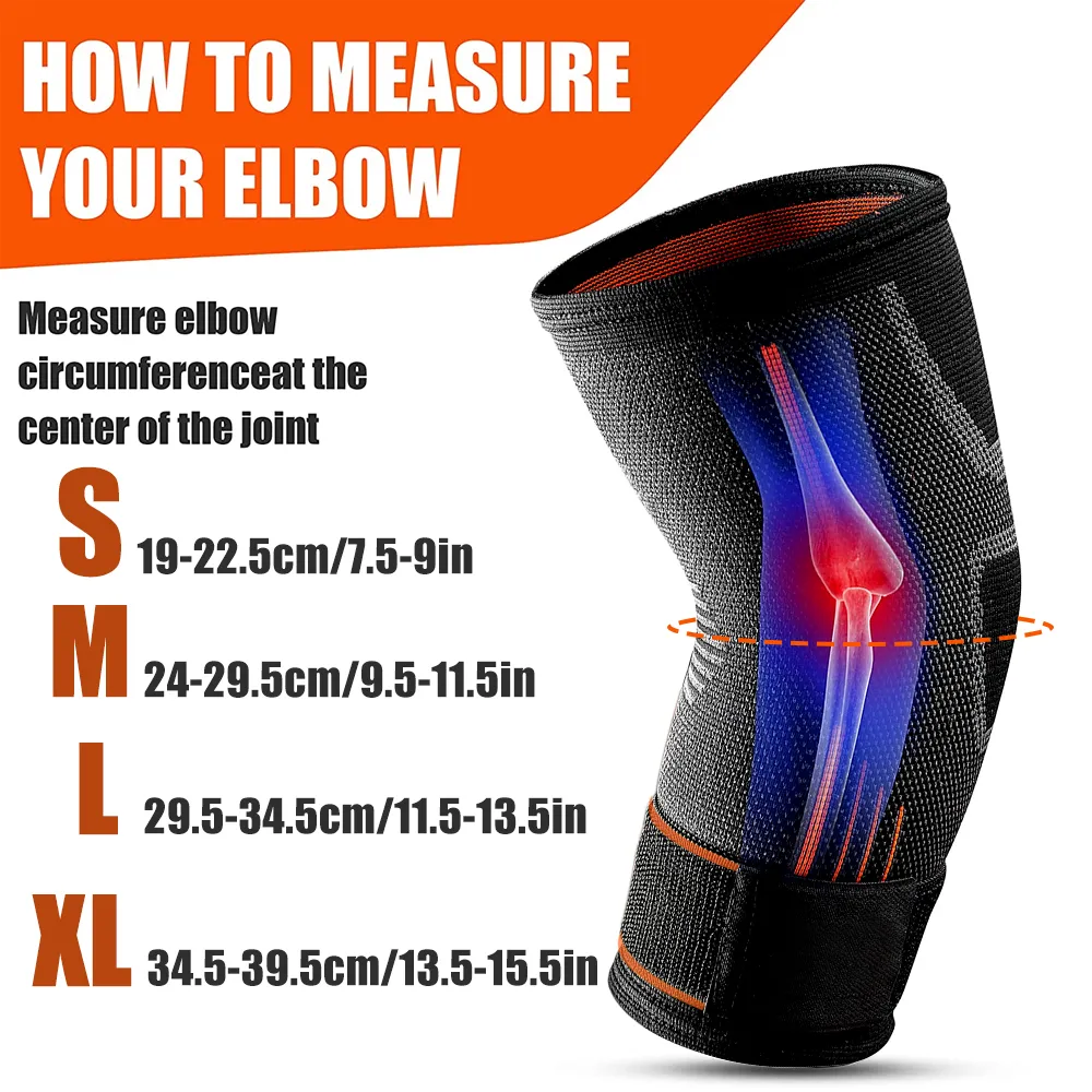 Elbow Brace Compression Support - Elbow Sleeve For Tendonitis, Tennis Elbow Brace And Golfers - View #13
