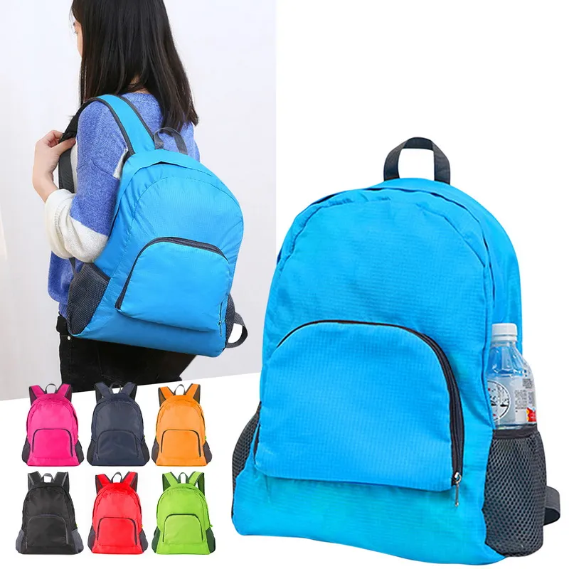 Sac à Dos Pliable Portable Sac D'alpinisme Pliant Ultraléger