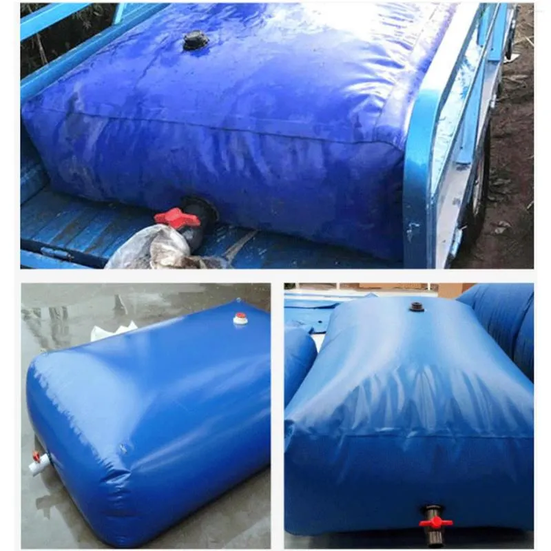 Bolsas de almacenamiento Contenedor de agua plegable Fuerte capacidad de estiramiento Tanque de vejiga suave Emergencia de riego agrícola