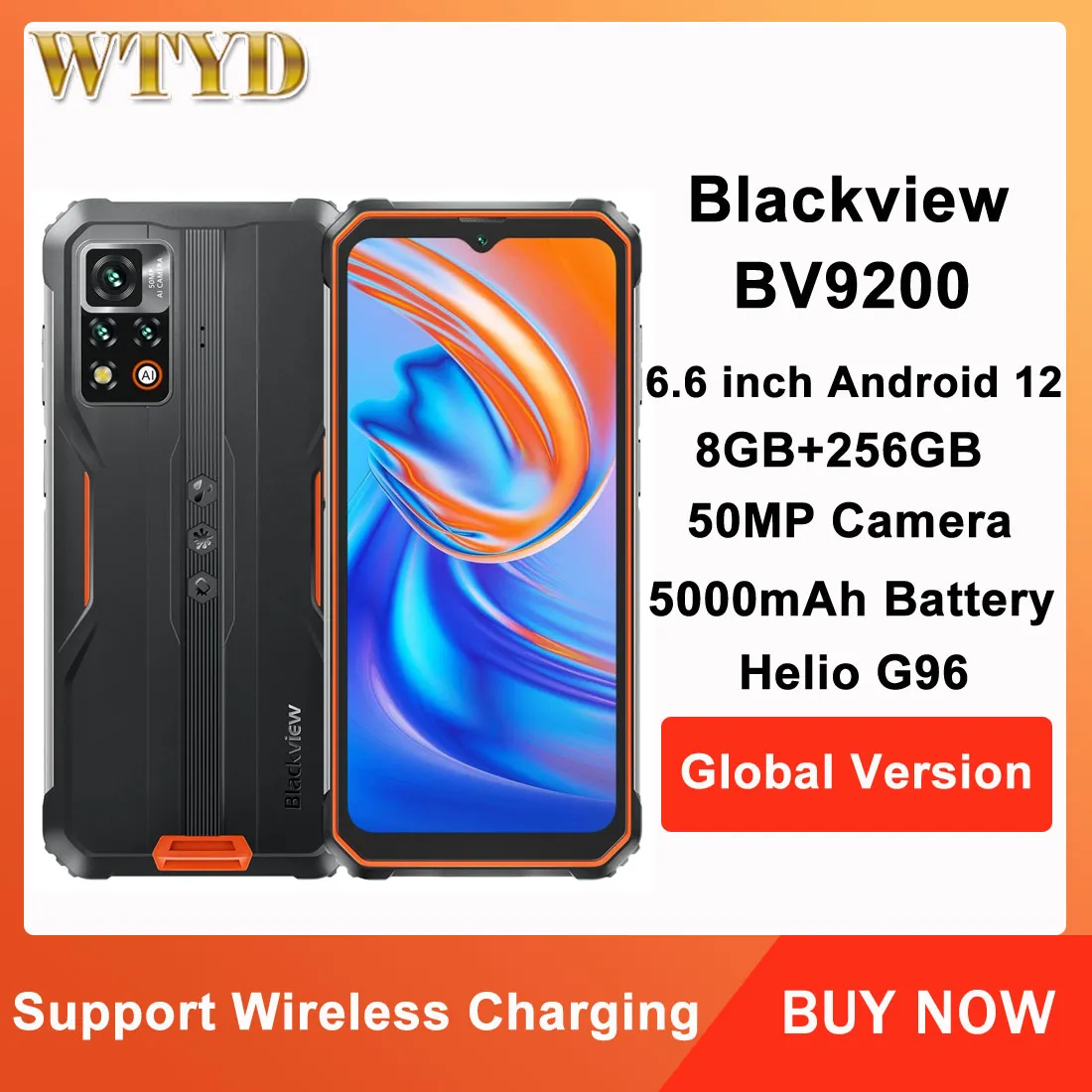 Blackview BV9200 Rugged Phone: 8GB RAM, 256GB Storage, 50MP Blackview BV9200 Rugged Phone: 8GB RAM, 256GB Storage, 50MP