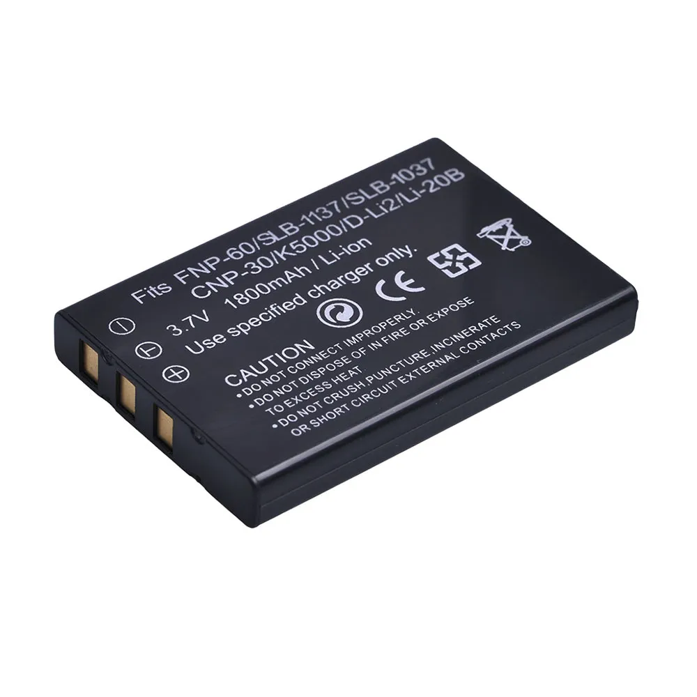 Fnp60 2Pack FNP-60 FNP60 Battery and LED Wall Charger for Fujifilm FNP-60 ...