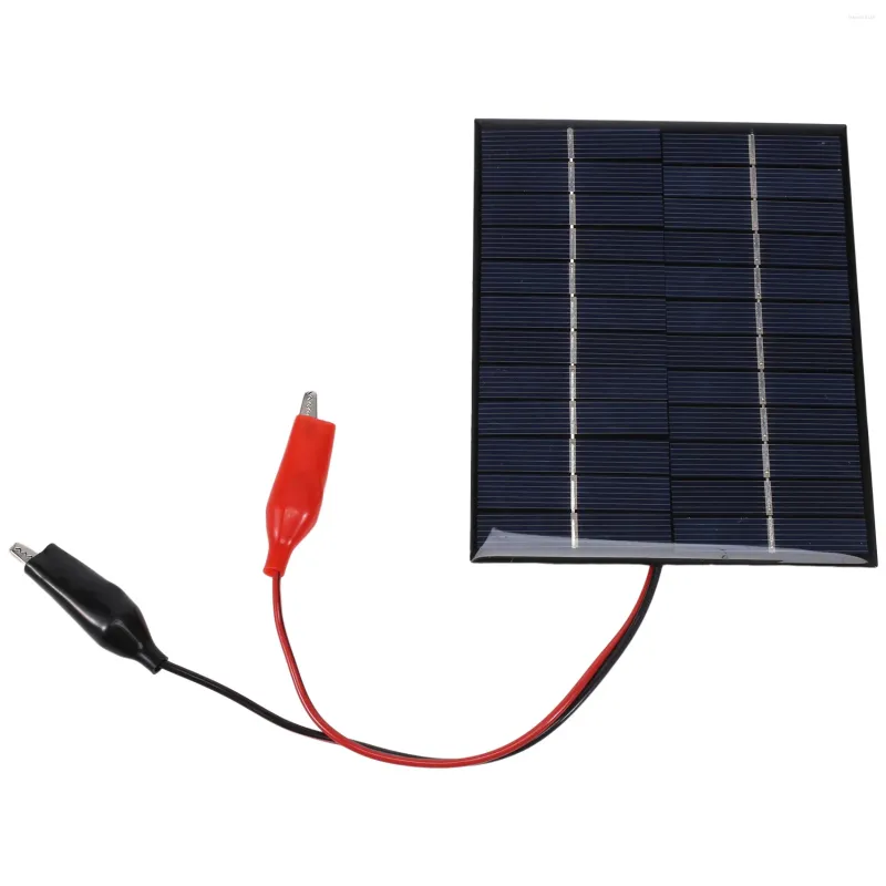 Spoons Waterproof Solar Panel 5W 12V Outdoor DIY Cells Charger Polysilicon Epoxy Panels 136X110MM For 9-12V Battery Tool