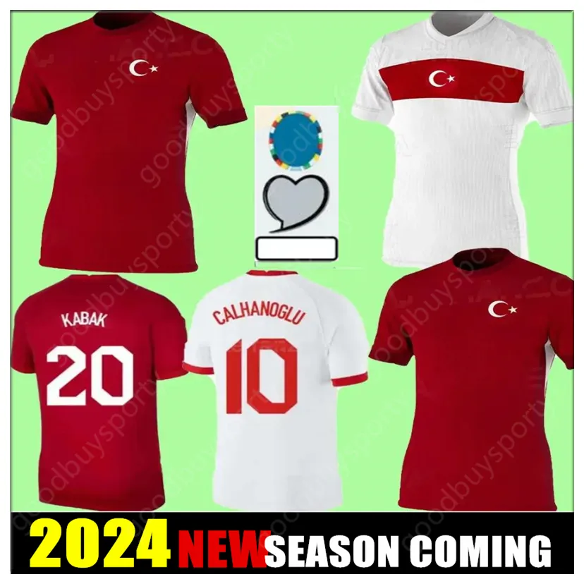 2425 Turquie Club Ensembles complets de football Jersey 2024 2025 Équipe nationale Burak Kenan Karaman Hakan Calhanoglu Zeki Celik Sukur Ozan Kabak Yusuf Yazici Turquia Maillot de football