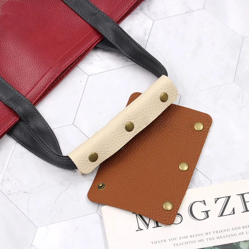 Handbag Scarf For Purse Handles PU Leather Luggage Handle Wrap