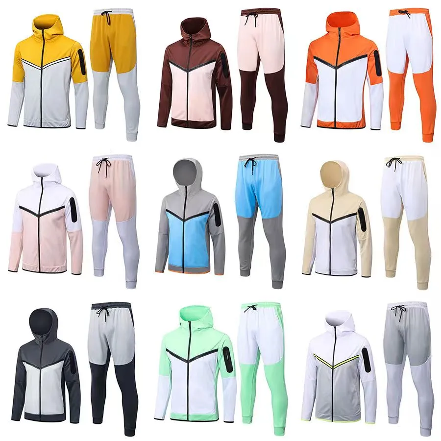 Męskie spodnie sporty sportowe z kapturem designer dresowe spodnie bluza bluza mężczyźni kobieta jogger techfleece spodnie drogi dosty dna.