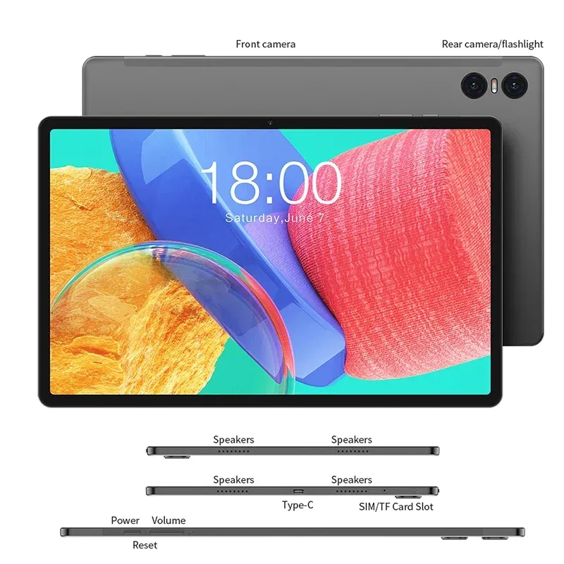 Teclast T50Pro 11 Gaming Tablet 2000x1200 Resolution, Android 14 