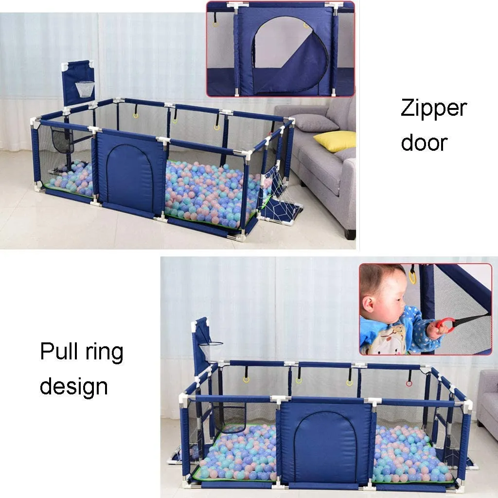 Playpen voor babyspeeltuin Games Area Toddlers Playbox Baby Ground Kids Corral Children hek grote balzwembaden voor kinderen Park