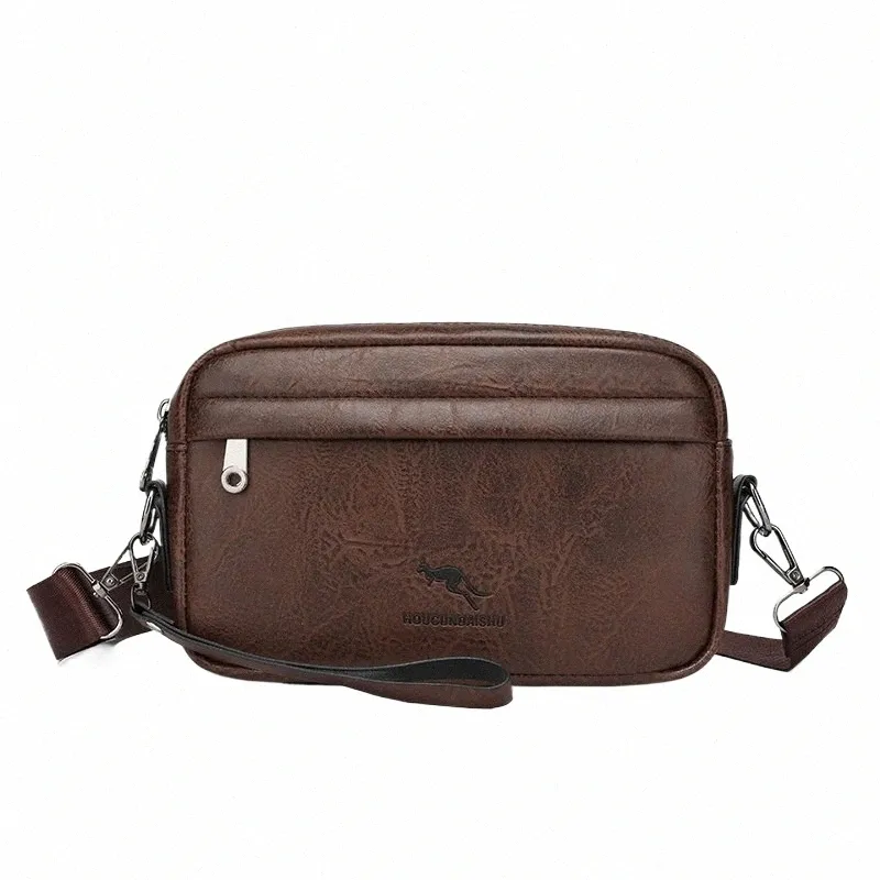 DHgate Small Leather Menger Crossbody Bag for Men Stylish and Durable Bags Luggage Accessories