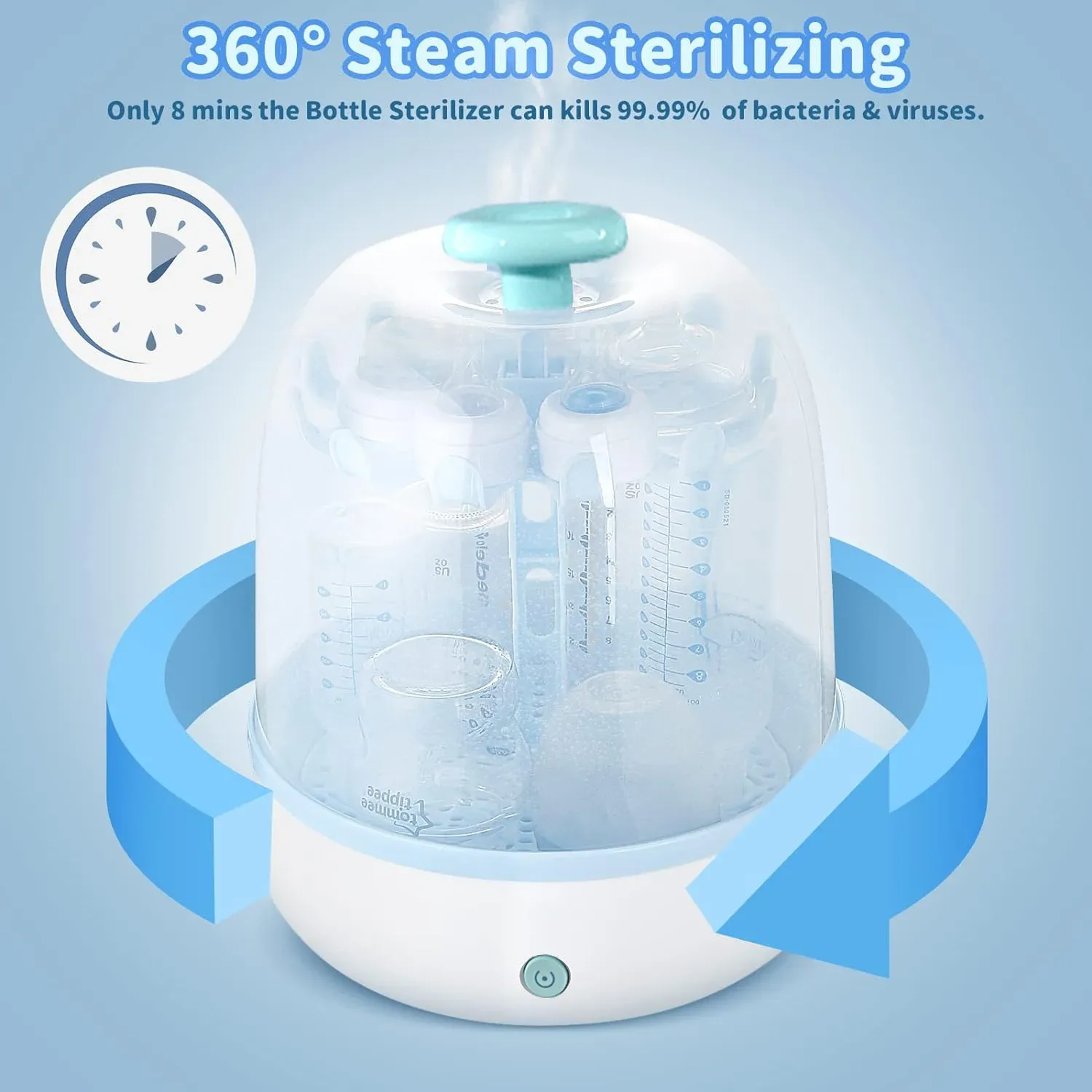 Steam Sterilizer How To Sterilize Baby Bottle Nipples Steam