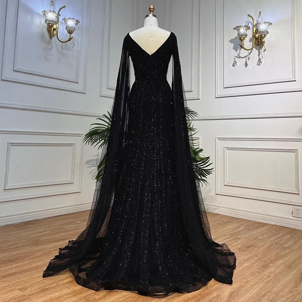 Gold Theme Party Black And Gold Party Dress Code Customized Formal Black  Jersey Evening Dress Exquisite