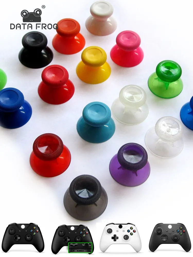 Performance Joystick Analog Stick Thumb Grips - 6 Pack Skull Design For PS5, PS4, Xbox & Switch Controllers