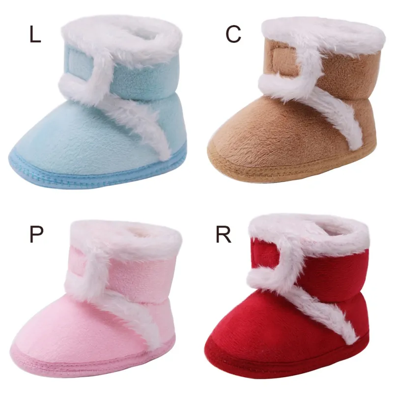 Soft Sole Fur Winter Boots For Newborns Warm Infant Pre Walker Shoes For Infant Girls And Boys Ideal For Snowy Weather Sizes 0 18M From Homepro14 5.36 DHgate.Com